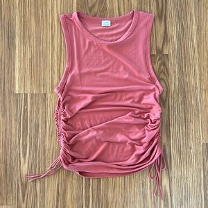 Aritzia Wilfred Side-Tie Detail Top Size M